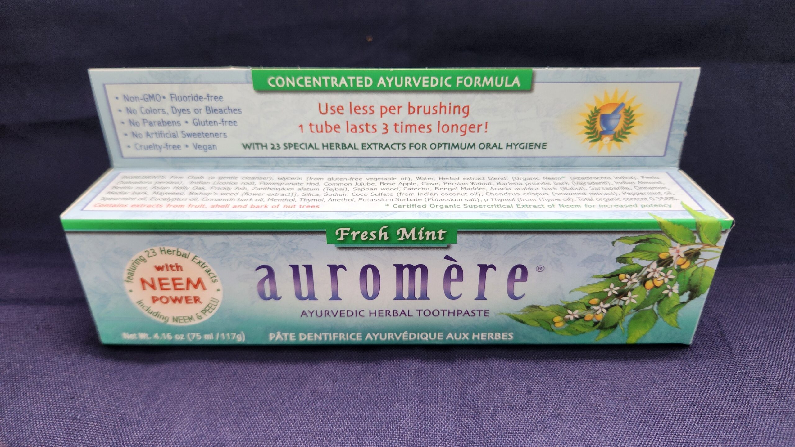 AUROMÈRE TOOTHPASTE