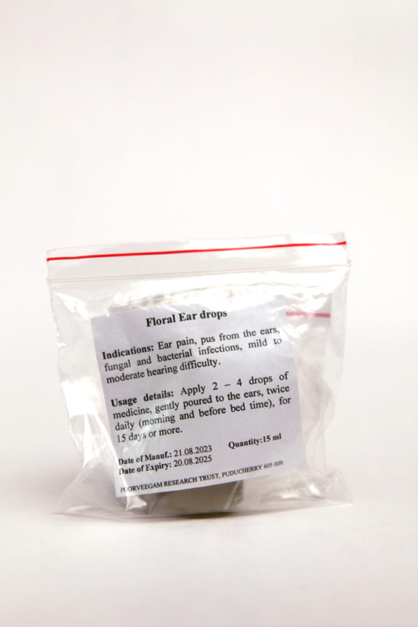 FLORAL EAR DROPS