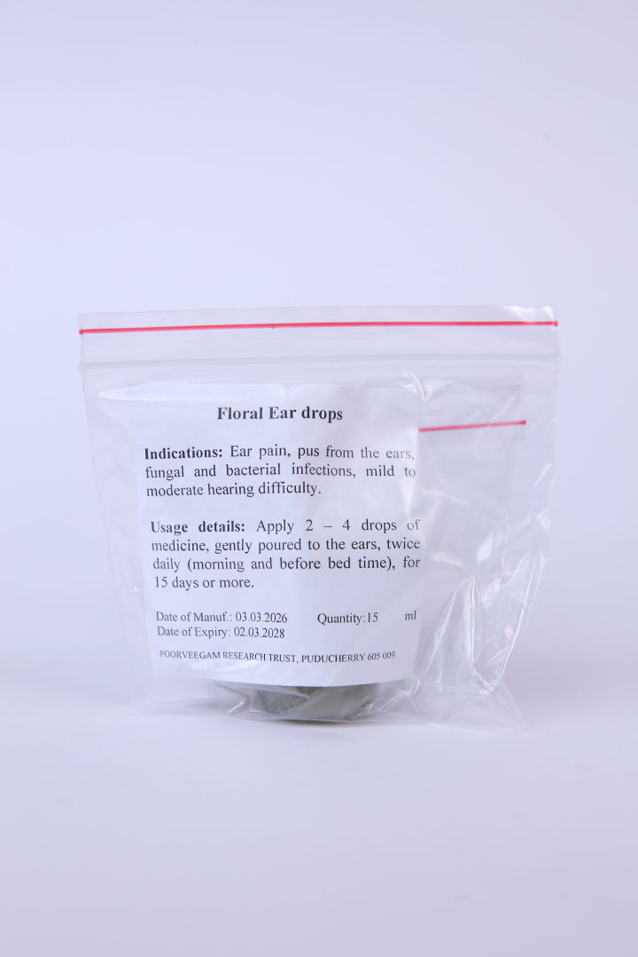 FLORAL EAR DROPS