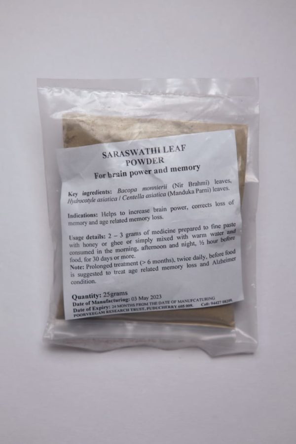 SARASWATHI LEAF POWDER