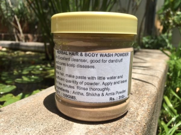 HERBAL HAIR AND BODY WASH POWDER