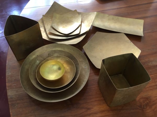 BRASS PLATES - SQUARE